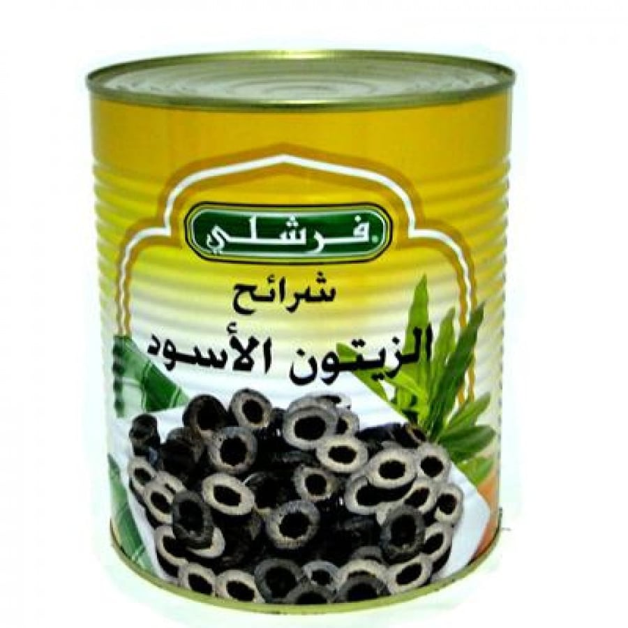 زيتون اسود شرائح فرشلي 3كجم