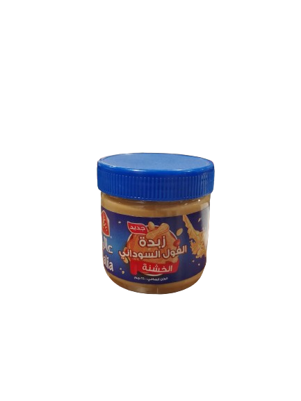 زبدة الفول السوداني الخشنة عالية 240غ