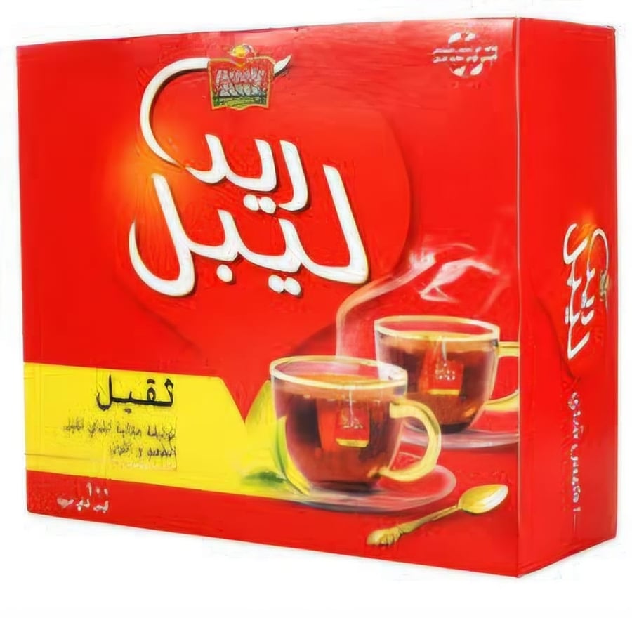 شاي اسود ثقيل علاقي ريد ليبل 100كيس
