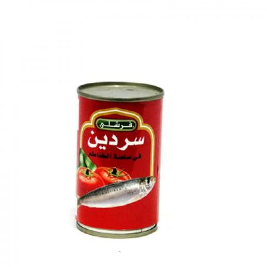 سردين بصلصة الطماطم فرشلي 155غ