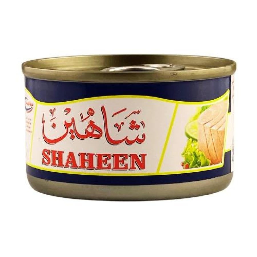 تونة لحم خفيف شاهين زيت دوار الشمس 90غ