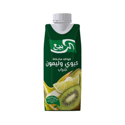 عصير طويل الاجل كيوي وليمون الربيع 330مل