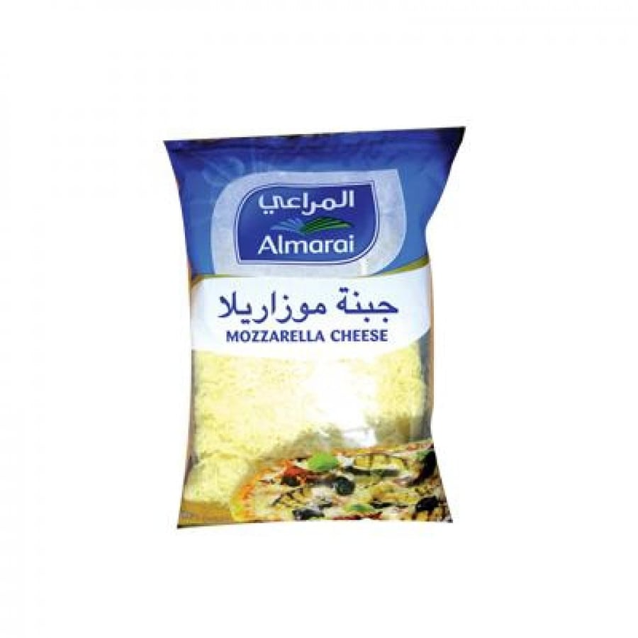 جبنة موزاريلا مبشورة المراعي 1كجم