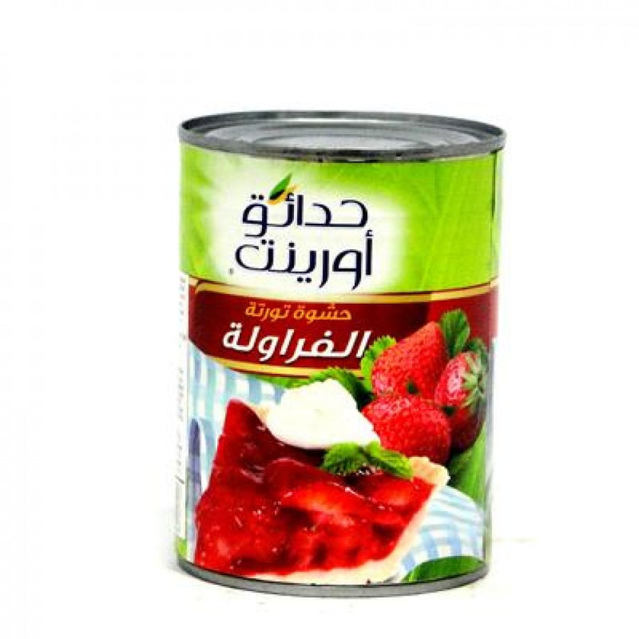 حشوة تورتة الفراولة حدائق اورينت 595غ