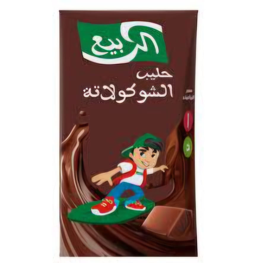 حليب بنكهة الشوكولاتة زين الربيع 125مل