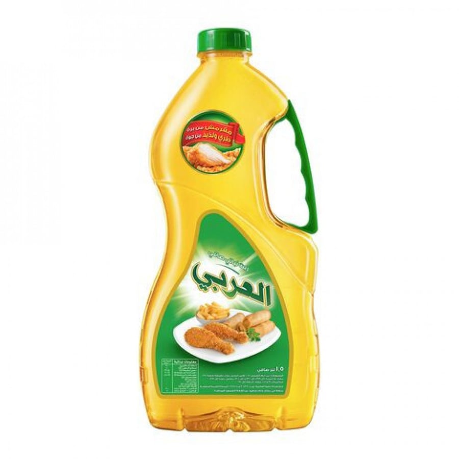زيت نباتي صافي العربي بلاستيك 1.5 لتر