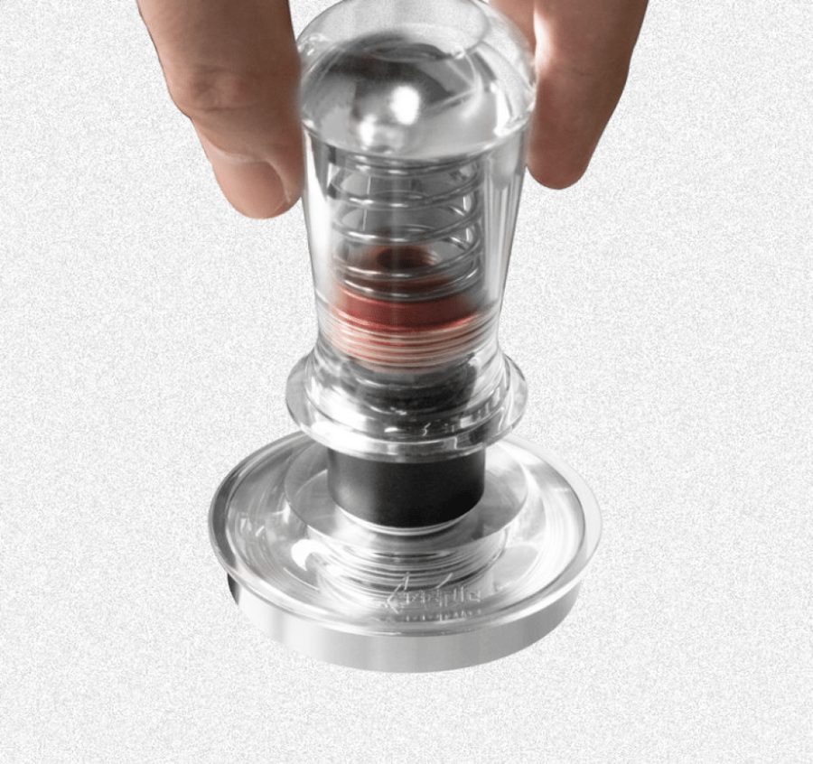 تامبر شفاف احترافي مقاس 58 - Stainless Steel Tamper