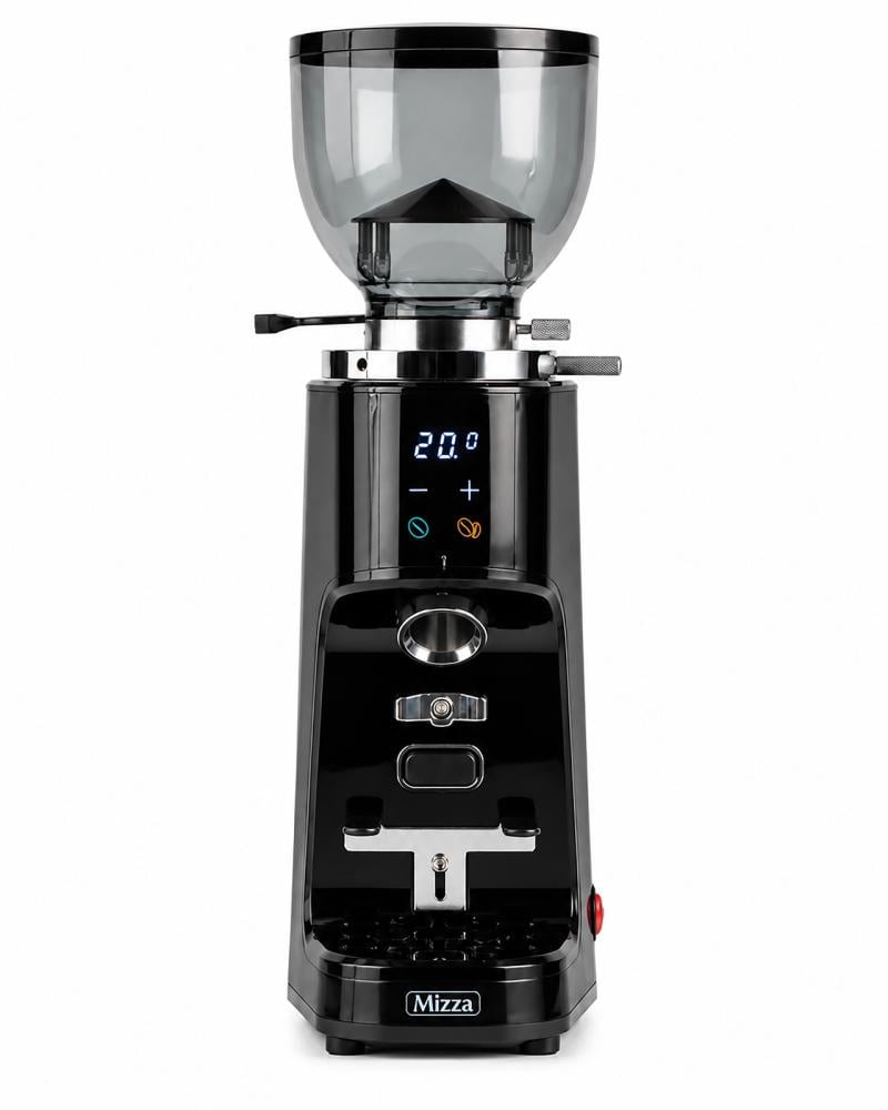 مطحنة ميزا - مطحنة قهوة احترافية بشفرات مسطحة 64 ممMIZZA Flat Burr Coffee Grinder