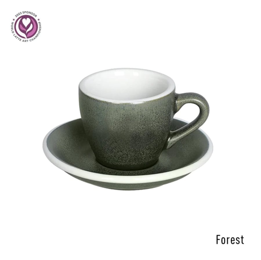 Loveramics Egg 80ml Espresso Cup Forest كوب اسبريسو 80مل من لوفرامكس