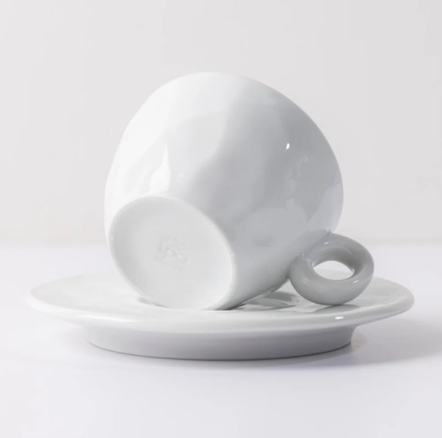 كوب كابتشينو كوستانتينو 167 مل - White| IPA Cup