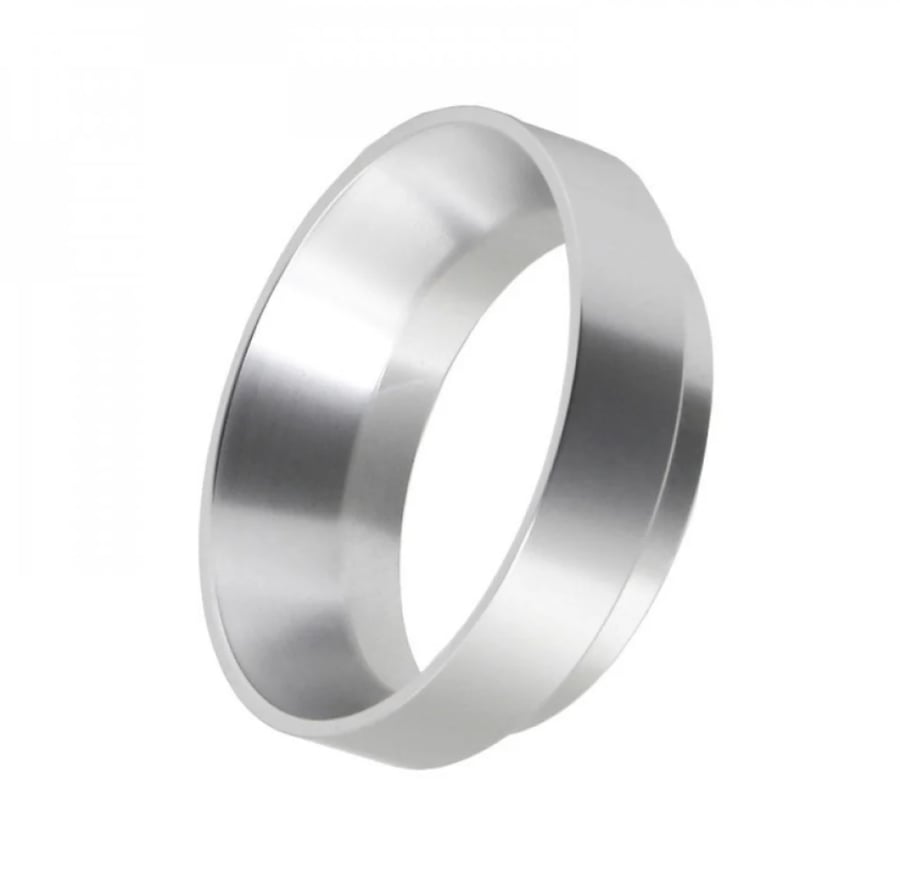 حلقة توزيع رينق قهوة المنيوم مع مغناطيس مقاس 54mm فضي
