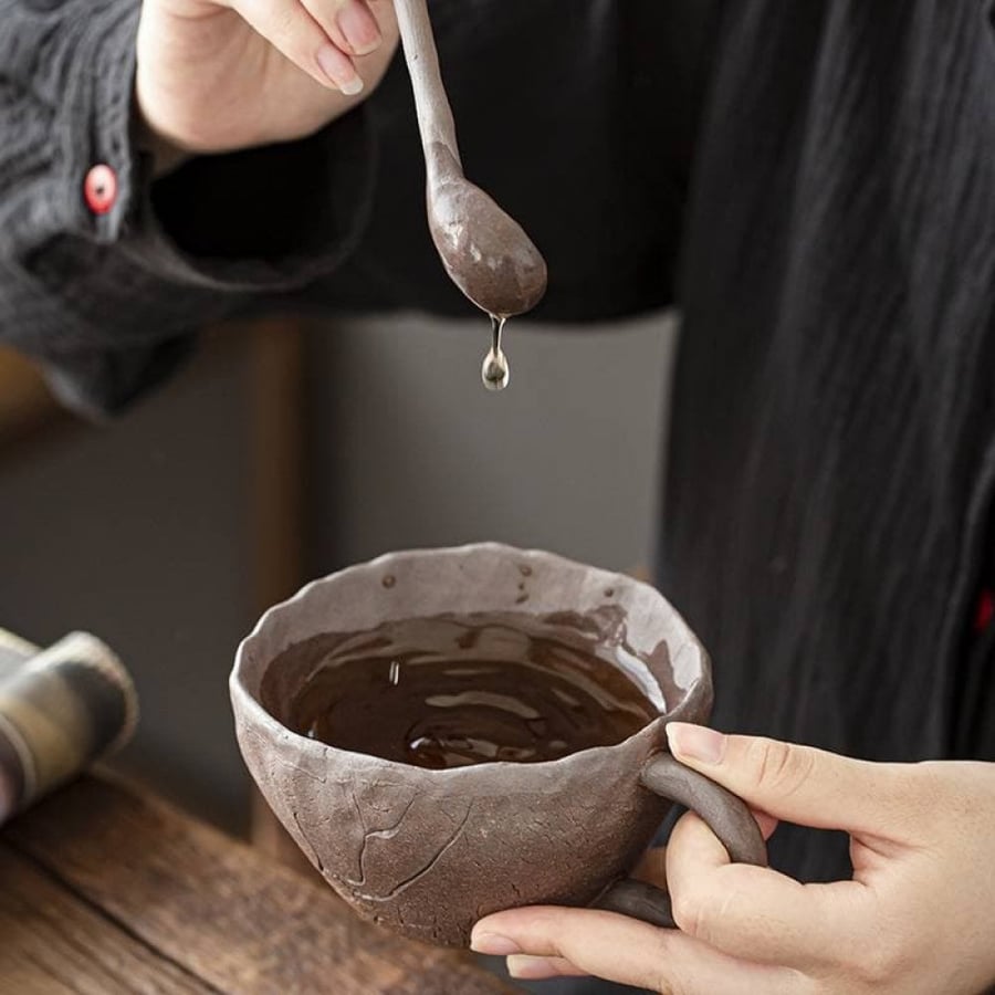كوب طين 250 مل-Hand Made