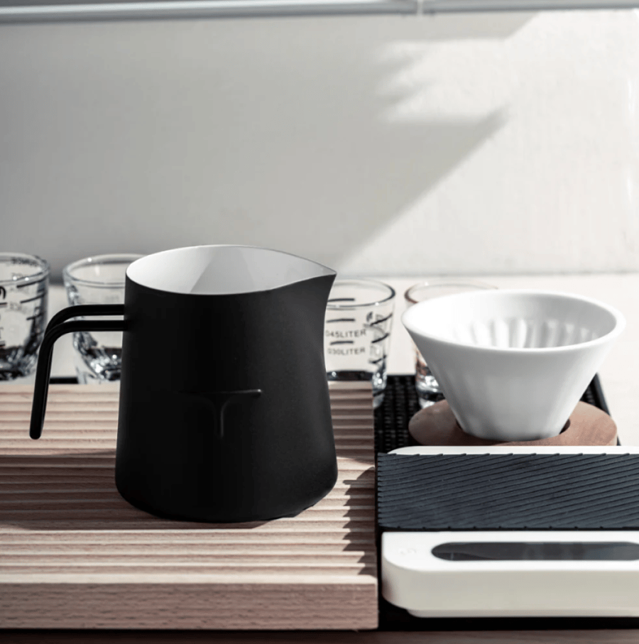 بتشر تبخير من تاش 450 مل اسود - Ceramic Interior Stainless Steel Server 450ml Tache