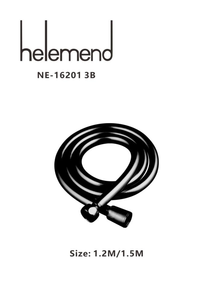 لي شطاف ضغط عالي أسود 120,150 سم Helemend