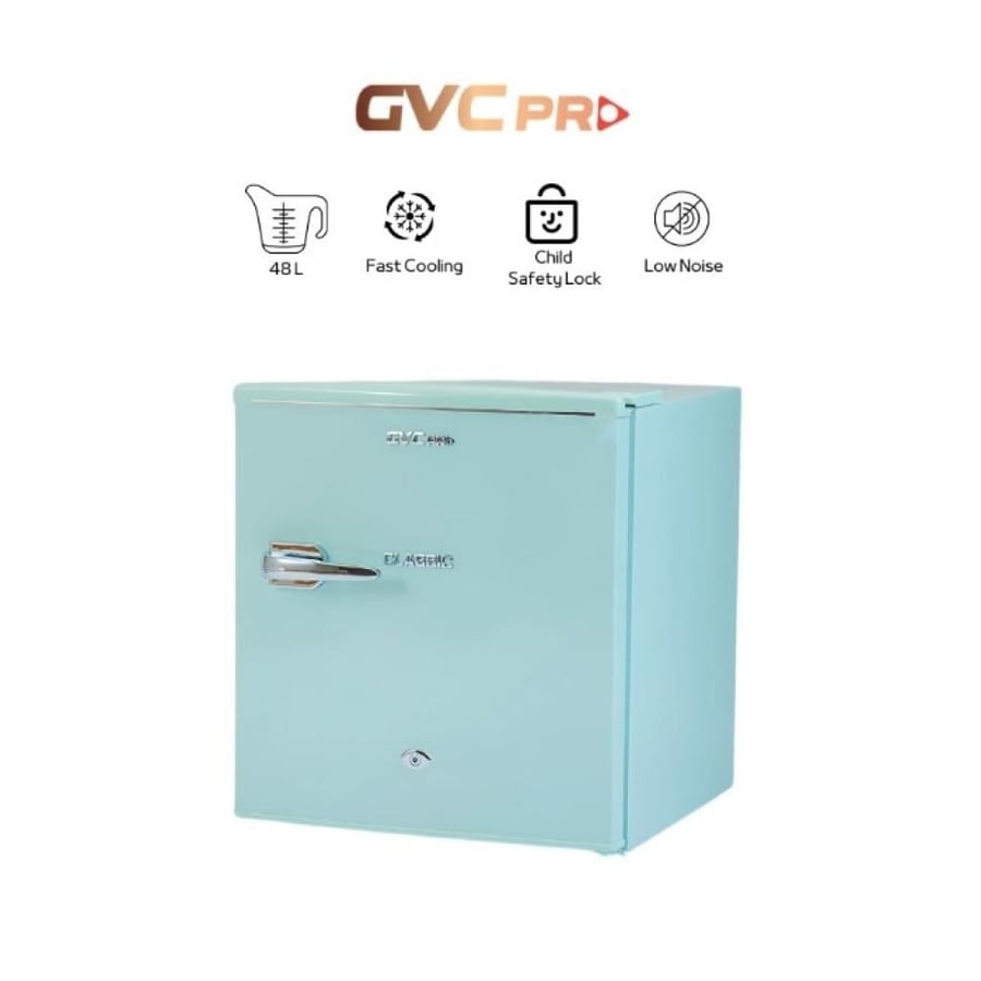 ثلاجة GVC Pro GVRG-77 - 48 لتر - تيفاني