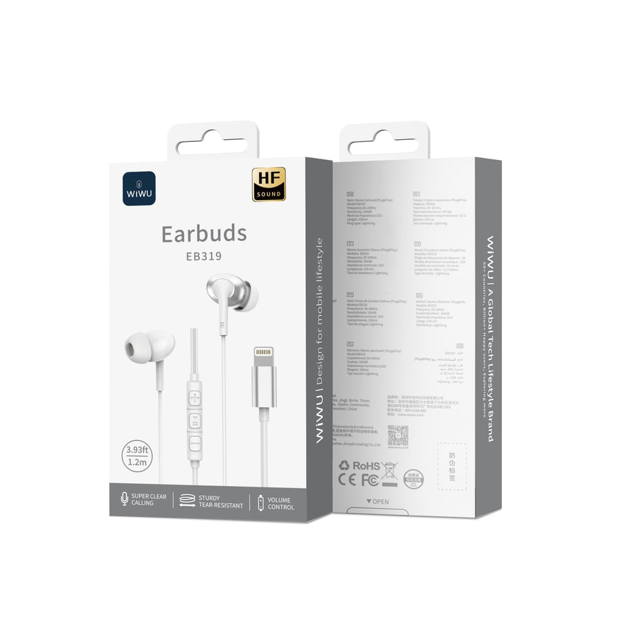 سماعات أذن سلكية  Lightning EB319 WIWU