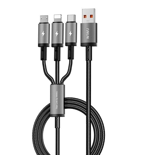كابل شحن سلسلة Titanlink بقدرة 66 واط بطول 1.2 متر Wi C059 WIWU