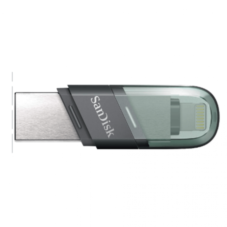 فلاش بمنفذ ايفون و يو اس بي 256 جيجا SanDisk SDIX90N-256G-