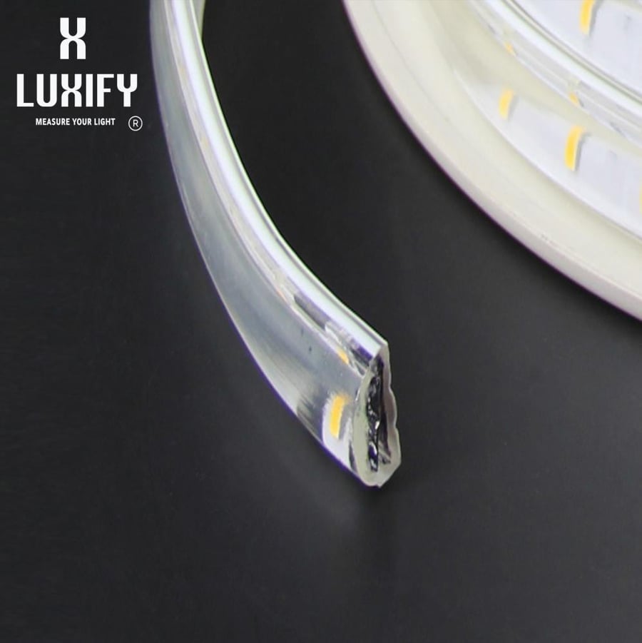 شريط ضوئي زينة خطين ابيض 50 متر بتصميم LENS
