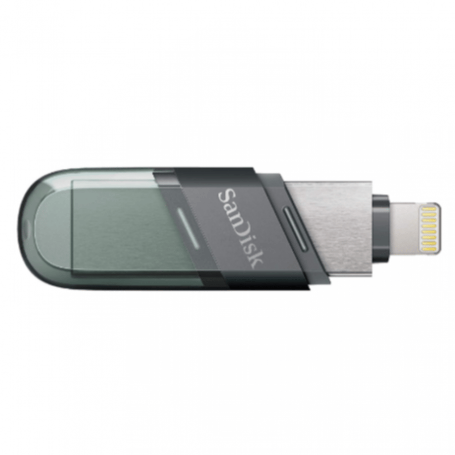فلاش بمنفذ ايفون و يو اس بي 256 جيجا SanDisk SDIX90N-256G-