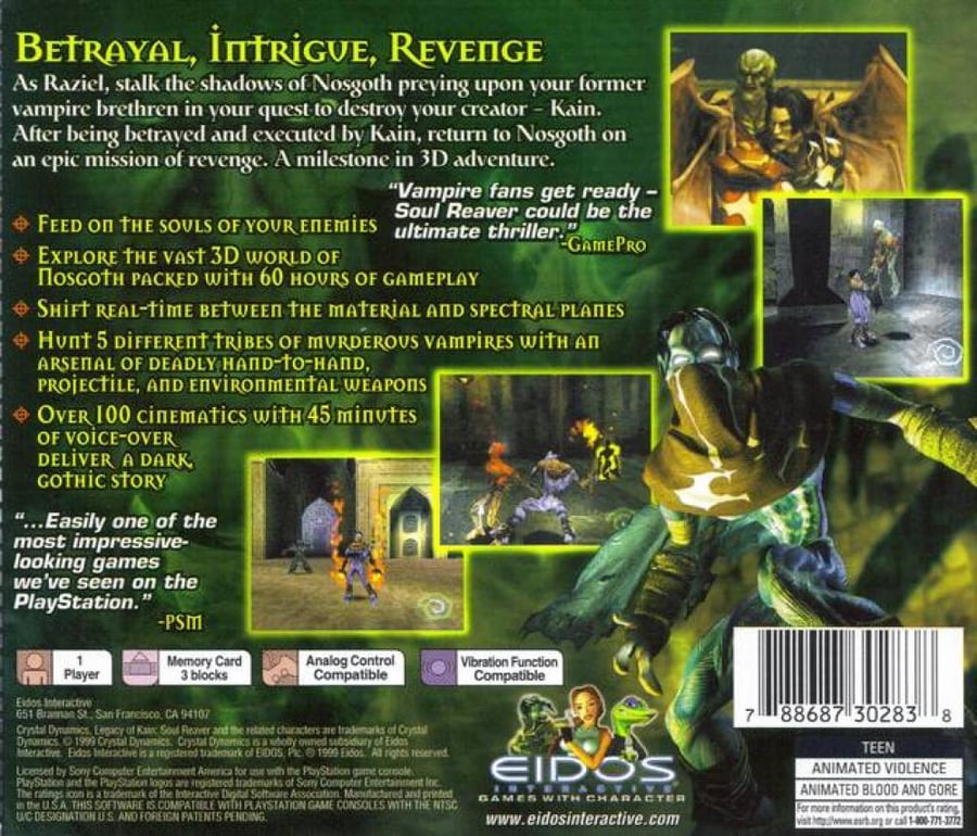 Legacy of Kain Soul Reaver (NTSC)