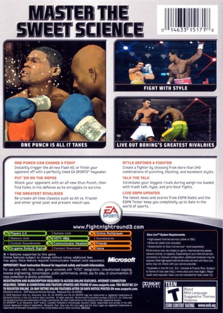 Fight Night Round 3 (NTSC)