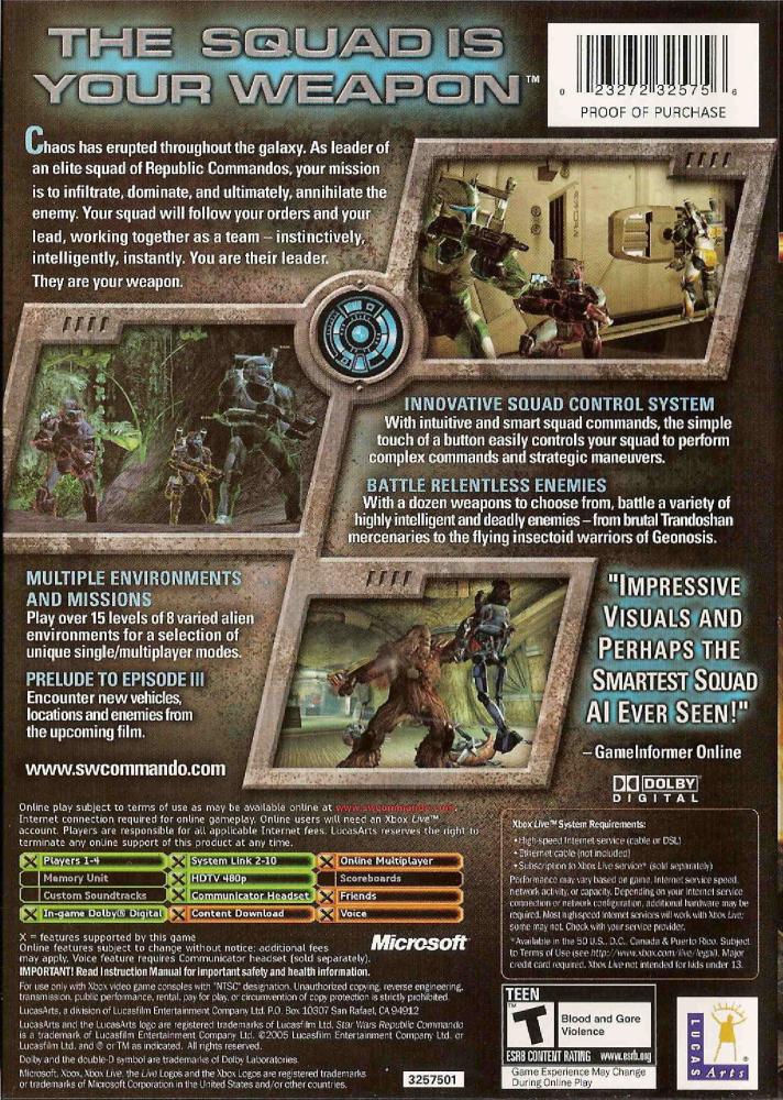 Star Wars Republic Commando (NTSC)