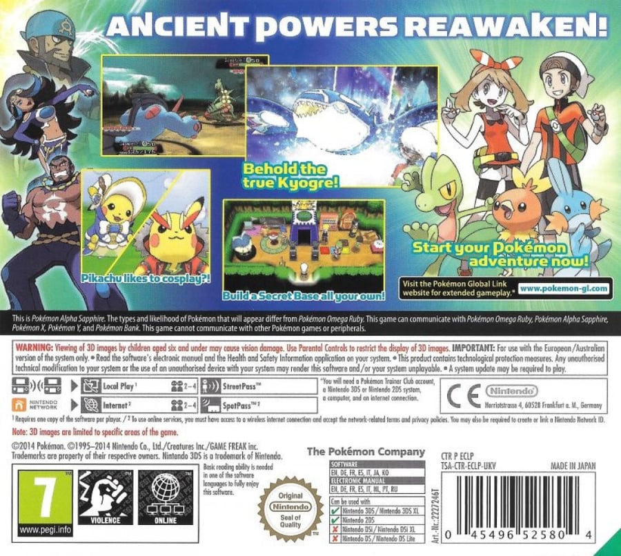 Pokémon Alpha Sapphire (NTSC)