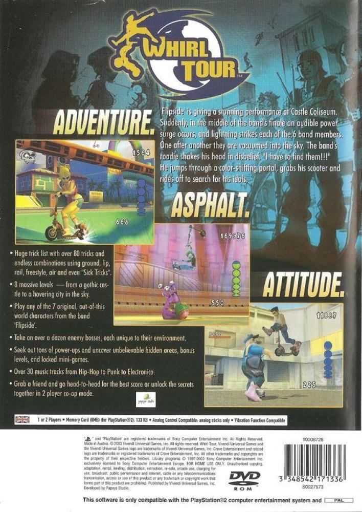 Whirl Tour (NTSC)