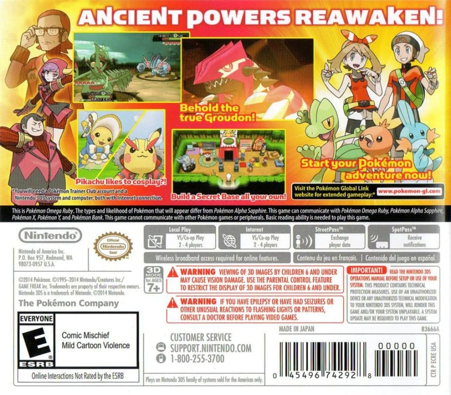 (NTSC) Pokémon Omega Ruby
