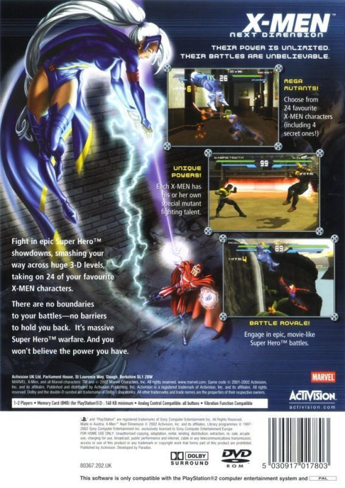 X-Men Next Dimension (PAL)