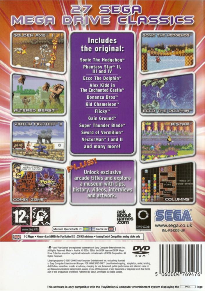 Sega Mega Drive Collection (PAL)