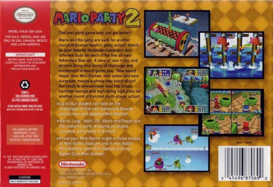 Mario Party 2 (NTSC)