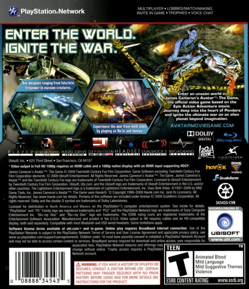 Avatar the Game