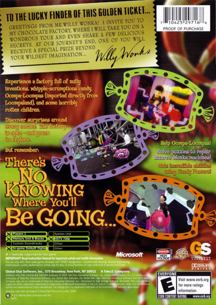 Charlie and the Chocolate Factory (NTSC)