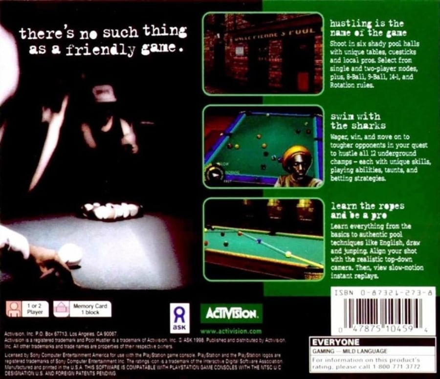 Pool Hustler (NTSC)