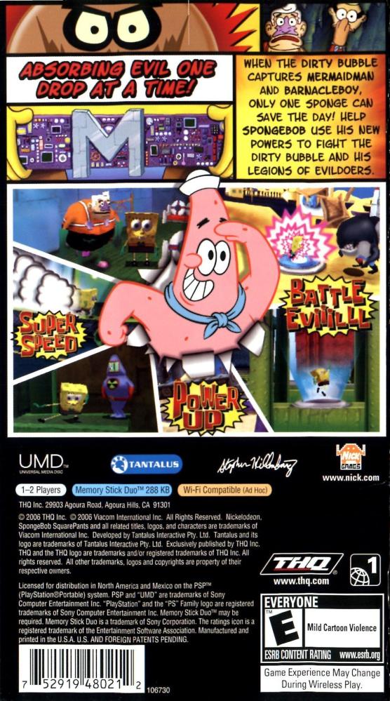 SpongeBob Squarepants the Yellow Avenger