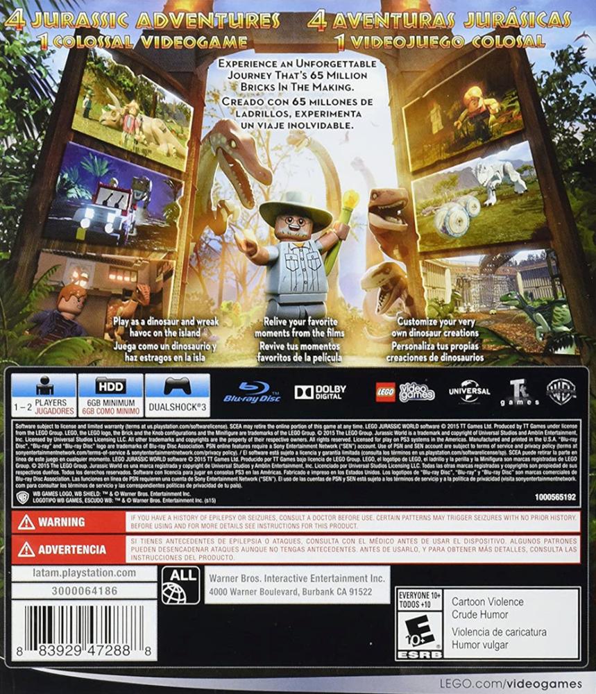 Lego Jurassic World