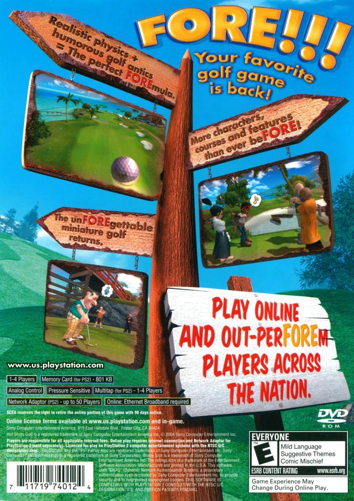Hot Shots Golf Fore! (NTSC)