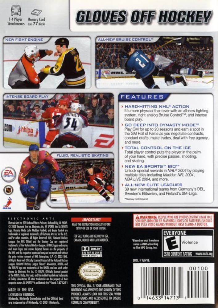 NHL 2004 (NTSC)
