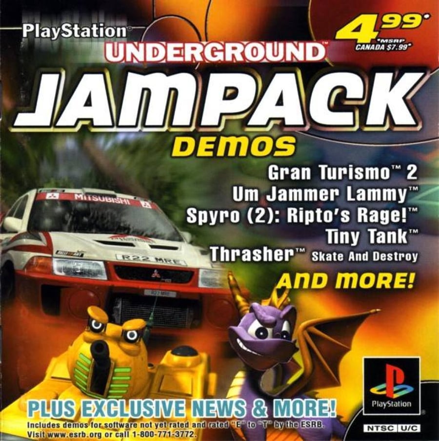 PlayStation Underground Jampack Winter '99 (NTSC)