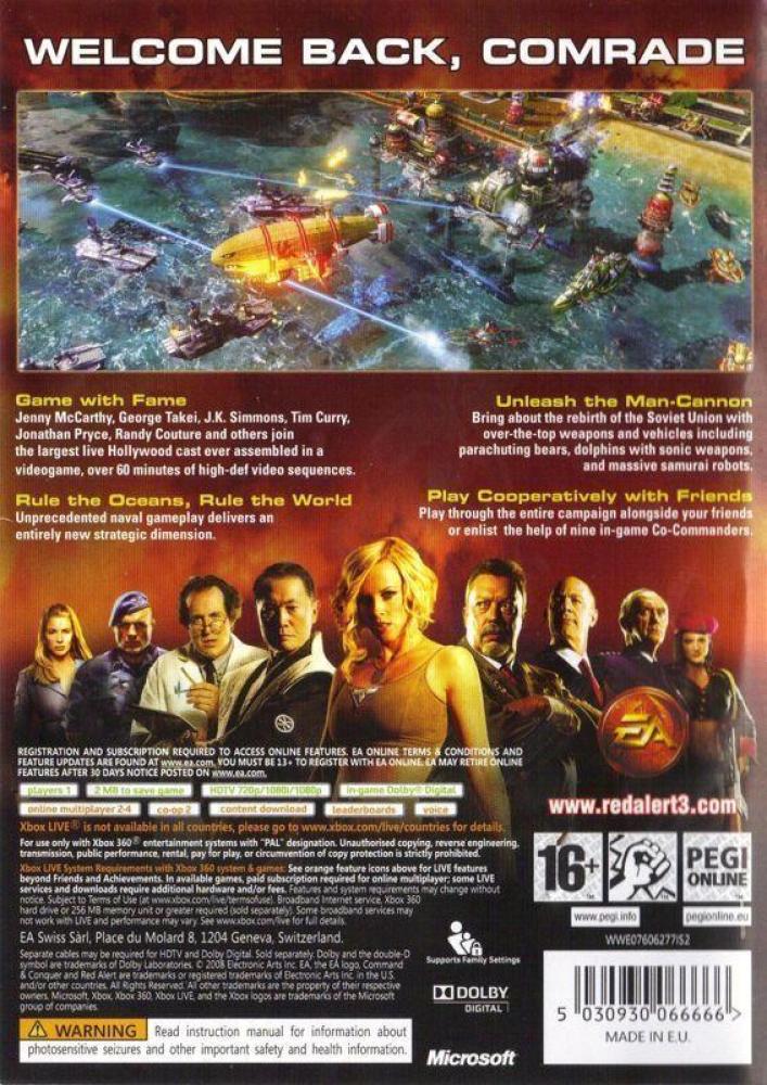 Command & Conquer Red Alert 3 (NTSC)