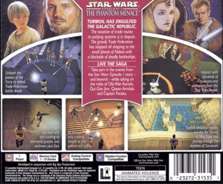Star Wars Episode I the Phantom Menace (NTSC)