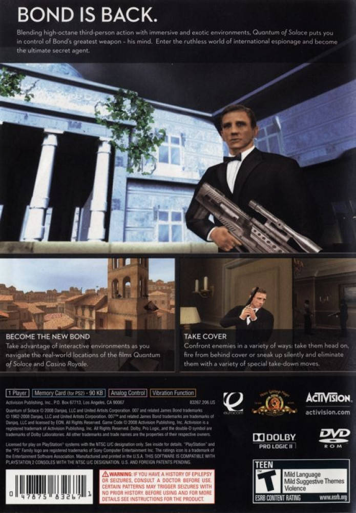 007 Quantum of Solace (NTSC)