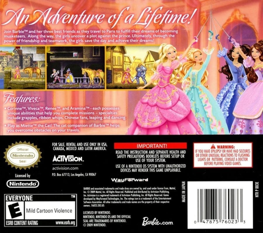 Barbie and the Three Muskateers