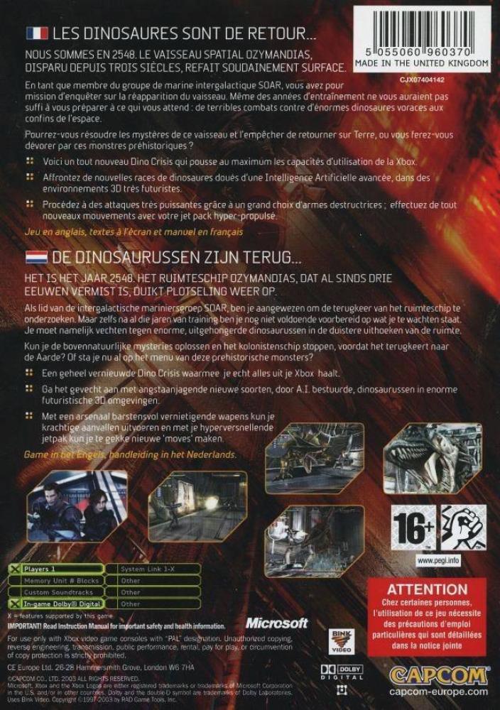 Dino Crisis 3 (PAL)