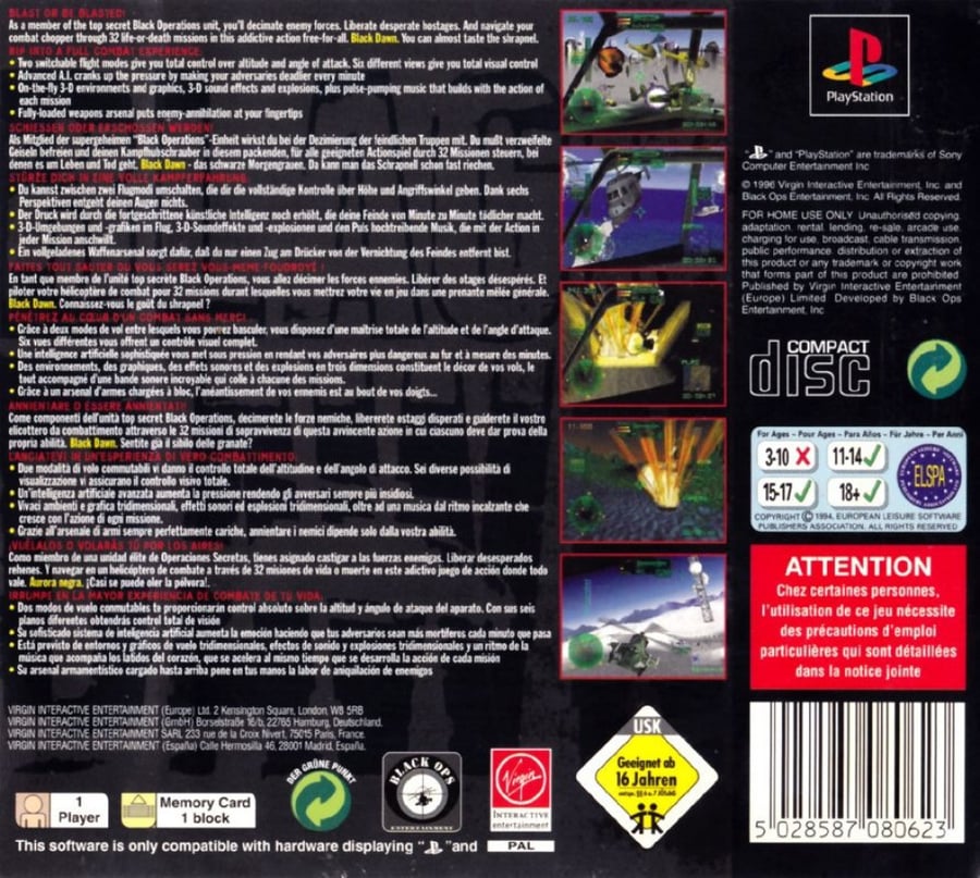 Black Dawn (NTSC)