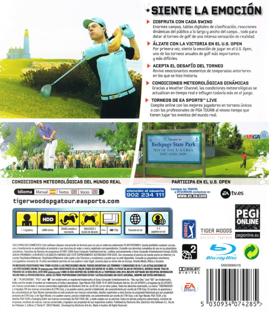 Tiger Woods PGA Tour 10