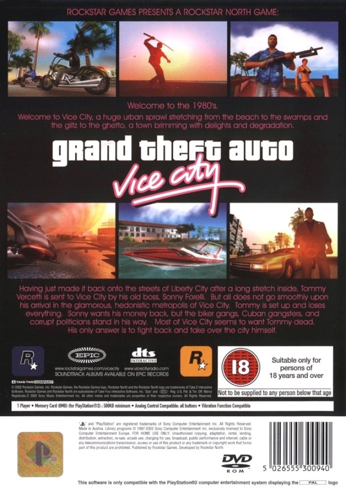 Grand Theft Auto Vice City (PAL)