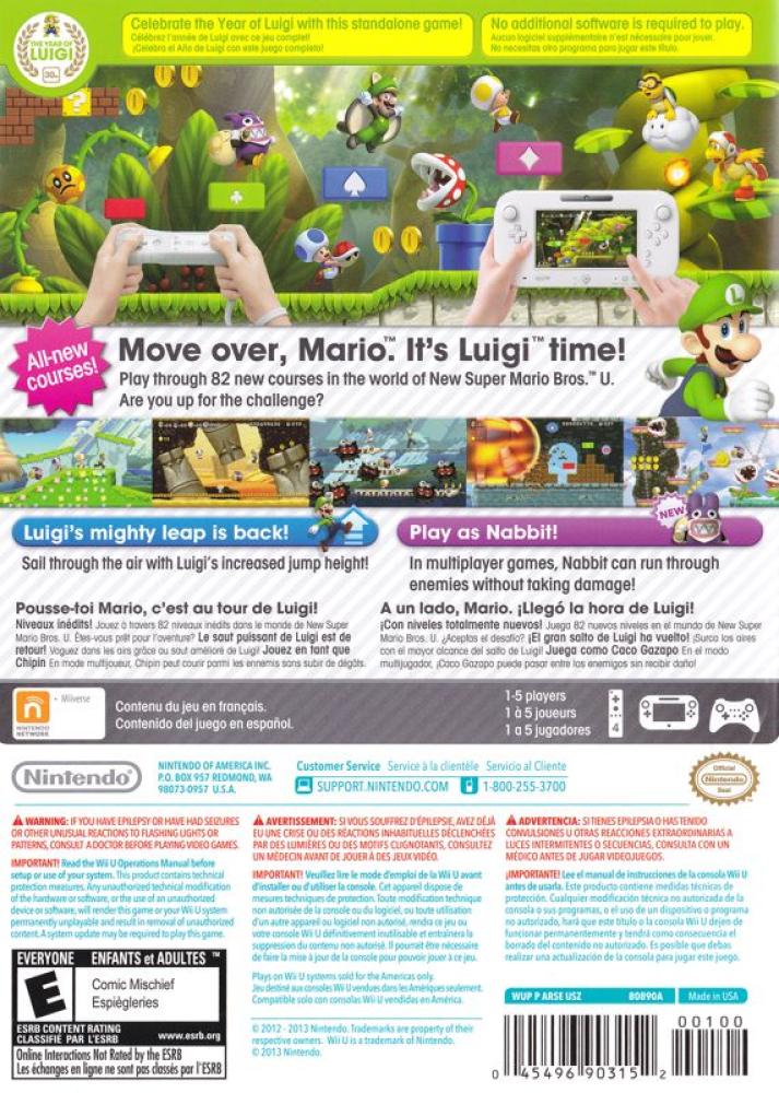 New Super Luigi U (NTSC)
